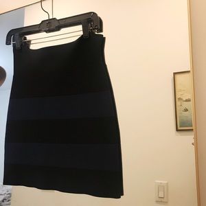 BCBG Simone Textured Power Skirt, Size Medium